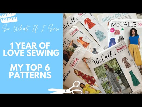 My Top 6 Patterns Free With Love Sewing Magazine | So What If I Sew