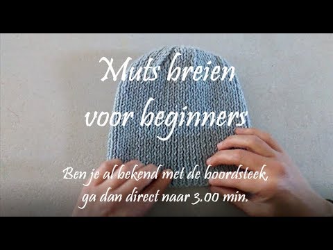 Muts breien voor beginners - Breimeisje.nl