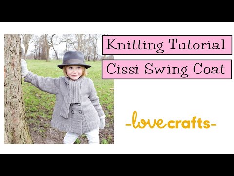 Knitting Tutorial - Cissi Swing Coat