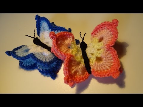 Crochet Butterfly - Vlinder haken