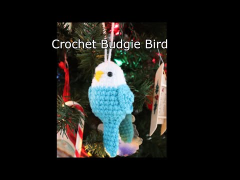 Crochet Budgie Bird