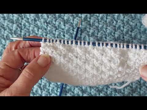 Baby Blanket Stitch, Sheila&#039;s Just Knitting