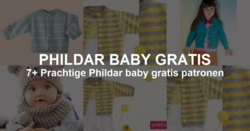Breipatroon Phildar baby gratis