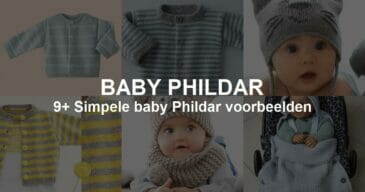 Breipatroon baby Phildar