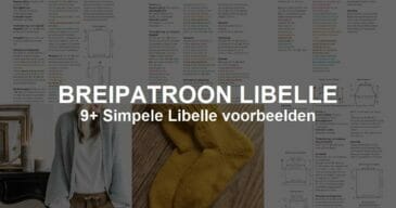 Download gratis Breipatroon Libelle