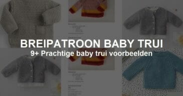 Download gratis Breipatroon baby trui voor Beginners