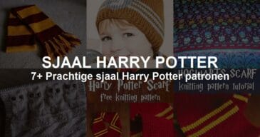 Download gratis Breipatroon sjaal Harry Potter