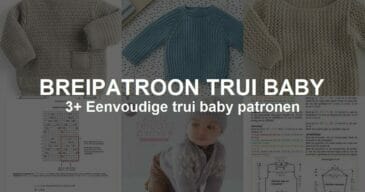 Download gratis Breipatroon trui baby voor Beginners