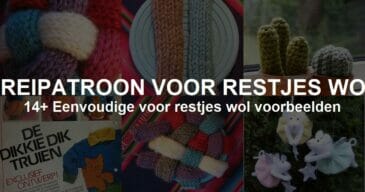 Download gratis Breipatroon voor restjes wol met Voorbeelden