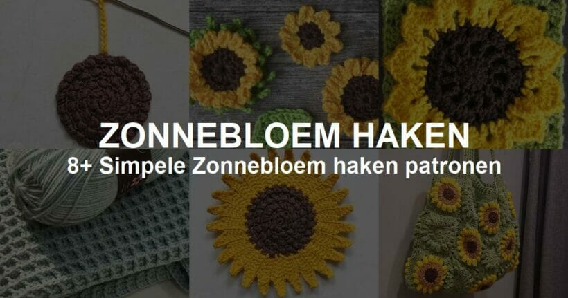 Download gratis Zonnebloem haken