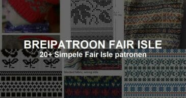 Gratis Breipatroon Fair Isle Downloaden voor Beginners