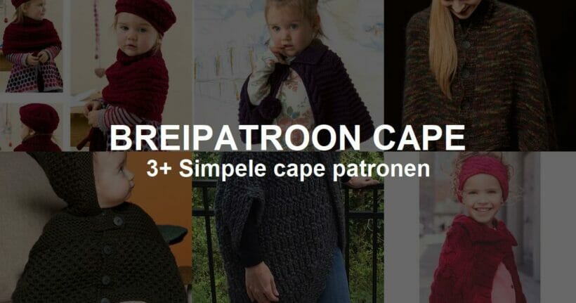 Gratis Breipatroon cape Downloaden