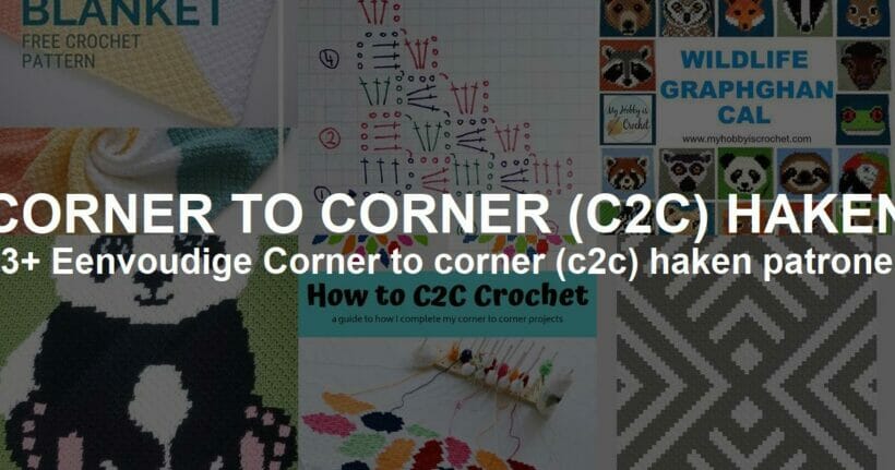 Gratis Corner to corner c2c haken Downloaden voor Beginners