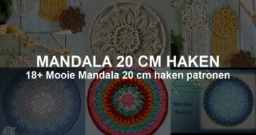 Gratis Mandala 20 cm haken Downloaden