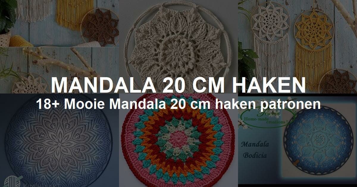 Inconsistent Nauwgezet Uitgaand Mandala 20 Cm Haken (15+ Gratis Haakpatronen)