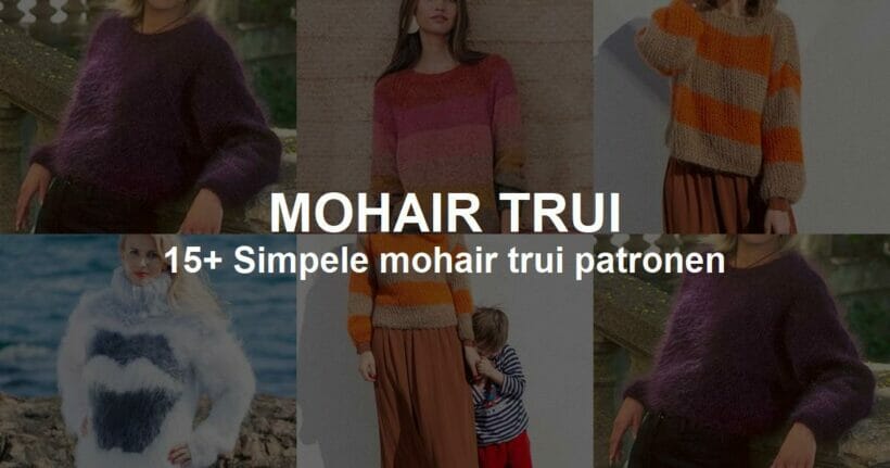 mohair trui met Voorbeelden